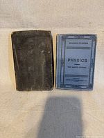 Front covers of both books showing exterior condition and titles