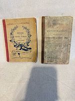 Front covers of both hardcover books