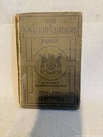 Front cover showing title, publisher and wear