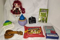 Group shot of all items front view