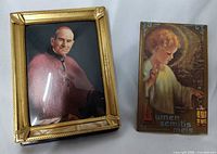 Both items side by side showing scale and artwork