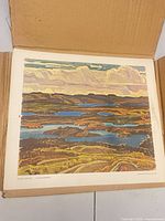 Franklin Carmichael print in box
