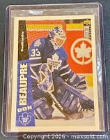 Front of Don Beaupre Upper Deck Collector's Choice card #264 in plastic holder