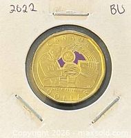 Reverse showing Oscar Peterson design with purple colour