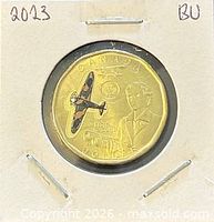 Reverse of 2023 Elsie MacGill commemorative dollar