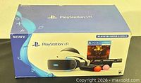 Retail box of PlayStation VR bundle