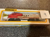Boxed Bachmann HO scale Santa Fe diesel locomotive