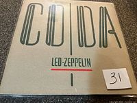 Front cover of Led Zeppelin Coda album