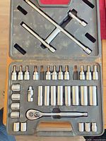 Full socket set in case showing all components