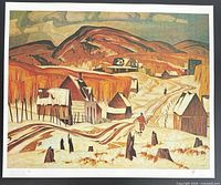 Full view of the lithograph showing complete image and borders