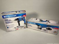 Both Mastercraft tool boxes side by side