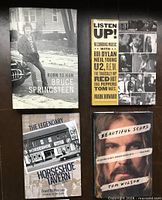 Front covers of four music books