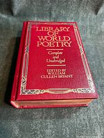 Front cover showing title and decorative gilt detail