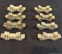 Top view of all eight dragon-form rests