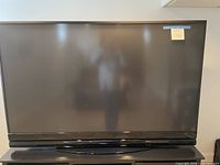 Front view of 82-inch Mitsubishi HDTV
