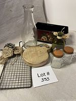 Group shot of all items in lot