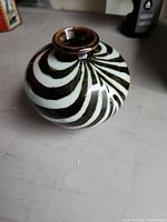 Full view showing swirl pattern and shape