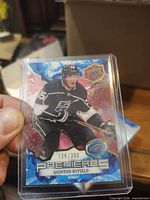 Quinton Byfield Ice Premieres rookie #124/399 in sleeve