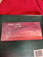 Front cover of Jacques Cartier 1534-1984 souvenir stamp booklet