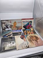 Group of 10 LPs including Hank Snow, Rod McKuen The Sea, Barbra Streisand Songbird & Emotion