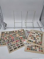 All album pages displayed with stamps visible