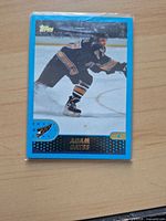 Front of Adam Oates Topps hockey card