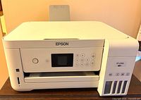 Front and top view of Epson EcoTank ET-2760 printer