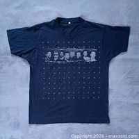 Full front view of UB40 tour T-shirt showing graphic and overall condition