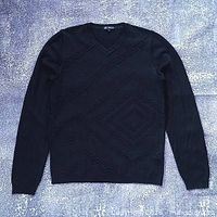 Full view of Versace wool sweater front