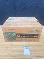 Front of Ball box showing brand logo and product information