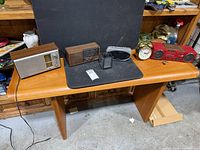 Group shot showing all five items on table