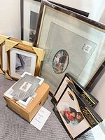Group shot of all frames showing sizes and packaging