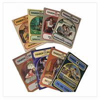 All eight Hardy Boys books fanned out