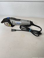 Full view of Dremel Saw-Max with cord and blade