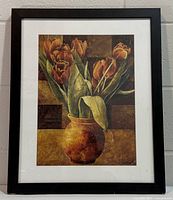 Full framed print showing frame, mat and artwork