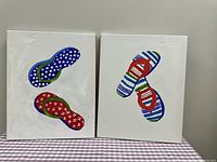 Both canvases side by side showing overall designs