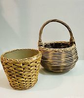 both baskets side by side showing overall forms