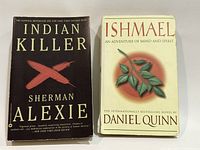 Front covers of both paperback novels