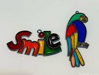 Both suncatchers side by side