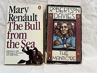 Front covers of both paperback novels