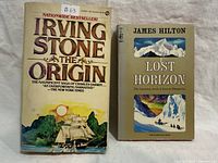 Front covers of both paperbacks