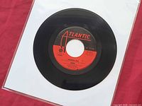front of record showing A-side label Mamma Mia