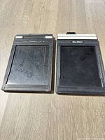 Front view of both 4x5 film holders side by side