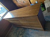 Front angled view showing entire dresser