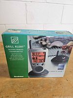 Front of retail box showing product image and features