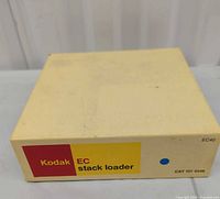 Kodak EC stack loader box front showing label