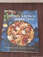 Front cover of Preppy Kitchen Super Easy hardcover cookbook