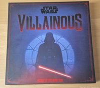 Front of sealed Star Wars Villainous board game box