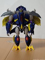 Front view of Dreadwing action figure in robot mode