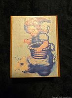 Top view showing Chick Girl illustration on lid